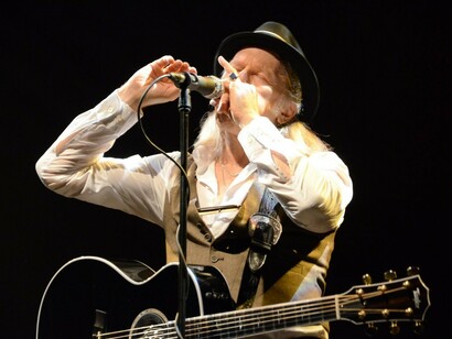 Elliott Murphy durante una actuación en directo