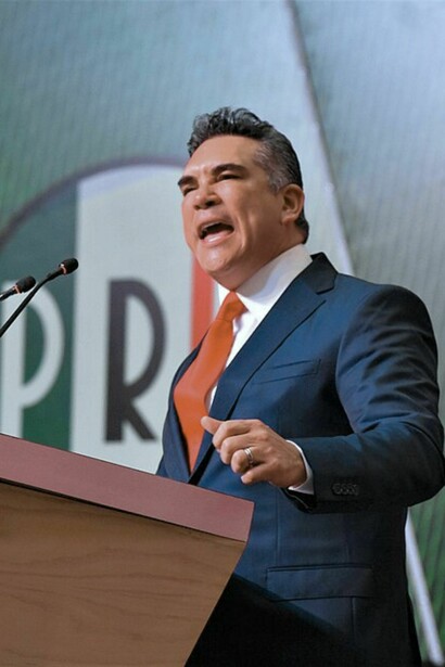 Rafael Alejandro Moreno Cárdenas, presidente del Partido Revolucionario Institucional desde 2019