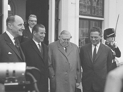 Chancellor Ludwig Erhard in Holland, Chancellor Erhard visited 