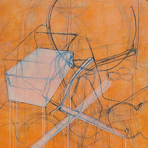 Fritz Panzer, Nr. 3428, 2014, painting, oil and tempera on board, 155 x 125 cm