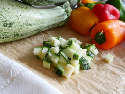 Zucchine e peperoni