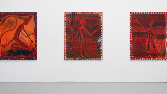 Josh Smith. Courtesy of David Zwirner Gallery