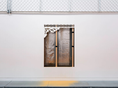 George Watson, The choice, exhibition view. Courtesy of Te Pātaka Toi Adam Art Gallery