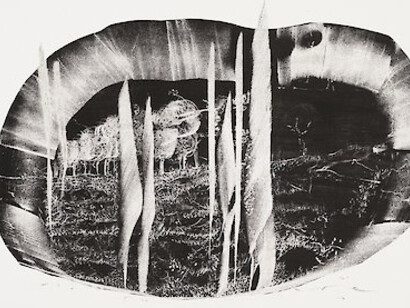 Gerhard Altenbourg, Night and Presence, 1984, 39,5 x 53,3 cm, © VG Bild-Kunst Bonn, 2017