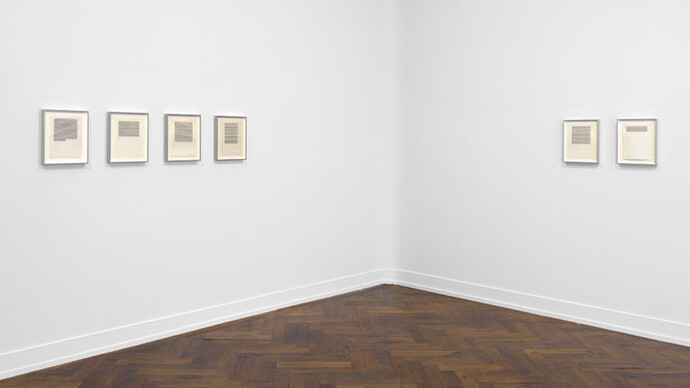 Carl Andre. Courtesy of Massimo De Carlo Gallery