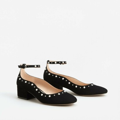 Zapatos con perlas