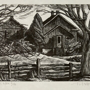 Rosemary Kilbourn (Canadian b. 1931)
November Noon     1984

wood engraving on paper ed. 4/50, Promised gift, 2018