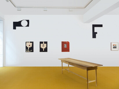 Augustus Thompson, Exhibition view. Courtesy of Almine Rech Gallery
