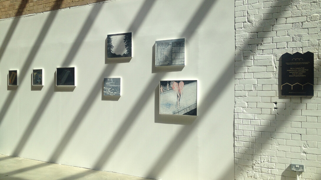 All images: On The Wire, installation view, The Foundry, 2015