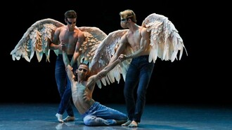 A pivotal scene from "Swing Low" by Chanel DaSilva