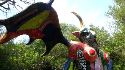 Niki De Saint Phalle, Il diavolo, particolare