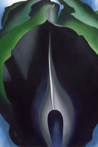 Georgia O’Keeffe, Jack-in-the-Pulpit No. IV, 1930
Oil on canvas, 101.6 x 76.2 cm
National Gallery of Art, Washington, Alfred Stieglitz Collection, Bequest of Georgia O'Keeffe, 1987
© Board of Trustees, National Gallery of Art, Washington