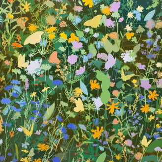 Carlyle Wolfe Lee, Butterfly chase me (detail), 2026. Courtesy of Spalding Nix Fine Art