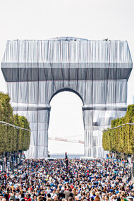 L'arc de Triomphe, Enveloppé; L'hommage à Christo
