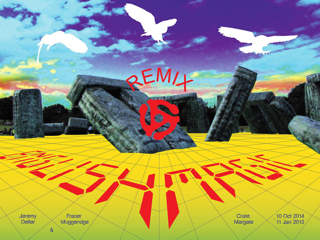 Jeremy Deller & Fraser Muggeridge, English Magic Remix raveposter
