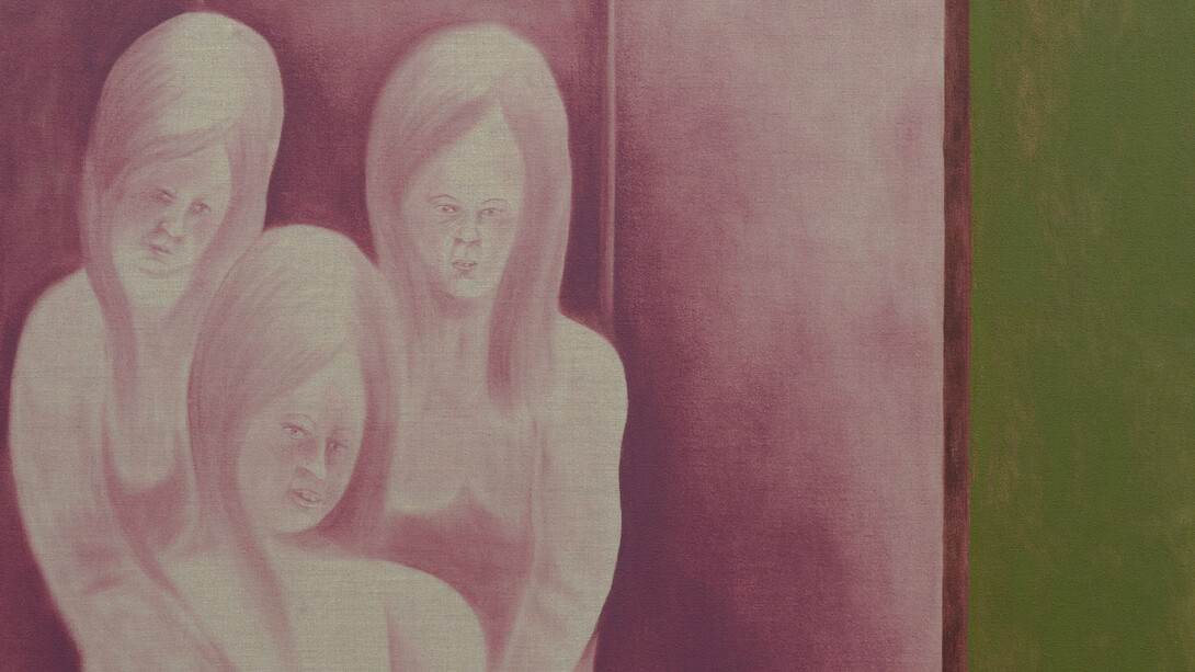 Dennis Tyfus, Some things are self-evident, but they become more evident when they are said aloud (detail), 2025. Courtesy of Tim Van Laere Gallery