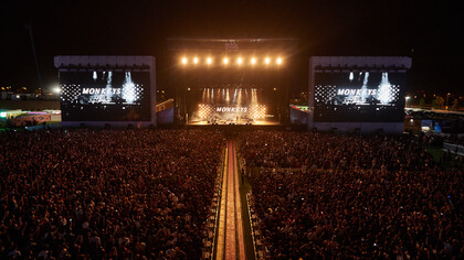 Concierto de Arctic Monkeys en el escenario Mad Cool Stage. Recinto Valdebebas-Ifema (Madrid) Foto: Mad Cool. Andrés Iglesias