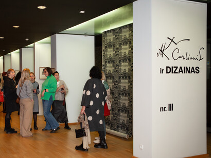 Čiurlionis and design and The rhythm of memory, exhibition view. Courtesy of M. K. Čiurlionis National Museum of Art