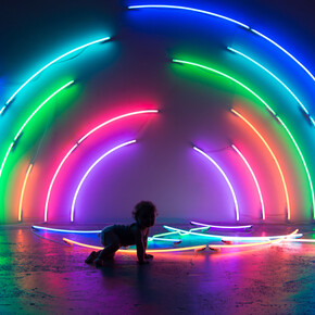 Feel me, artwork in exhibition. Courtesy of Trapholt