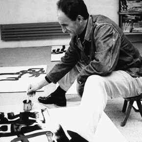 Eduardo Chillida, Year 1963. Photo: Budd, N.Y.©2017 Zabalaga-Leku, Artists Rights Society (ARS), New York / VEGAP, Madrid

