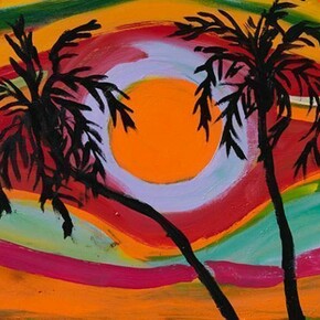 Josh Smith, Untitled, 2014, Ex. unico, Olio su tela / Oil on canvas, 76 x 61 cm / 30 x 24 inches