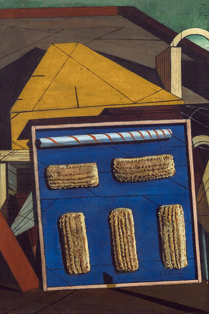 Giorgio de Chirico, Il pomeriggio soave, 1916. Cortesía de la Fundación Magnani-Rocca