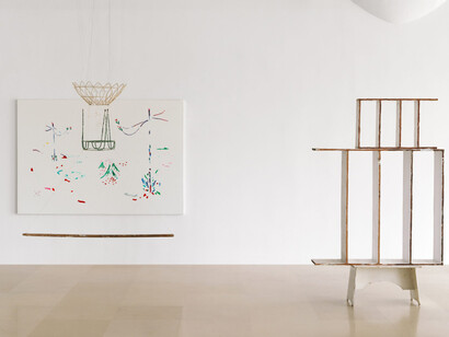 Gedi Sibony, The invisible point, exhibition view. Courtesy of Greene Naftali