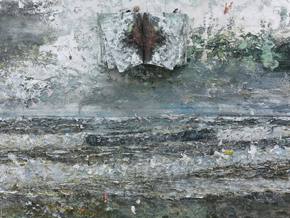 Anselm Kiefer, for Velimir Khlebnikov. Courtesy of State Hermitage Museum
