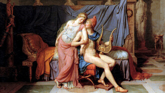 Jacques-Louis David, Gli amori di Elena e Paride 