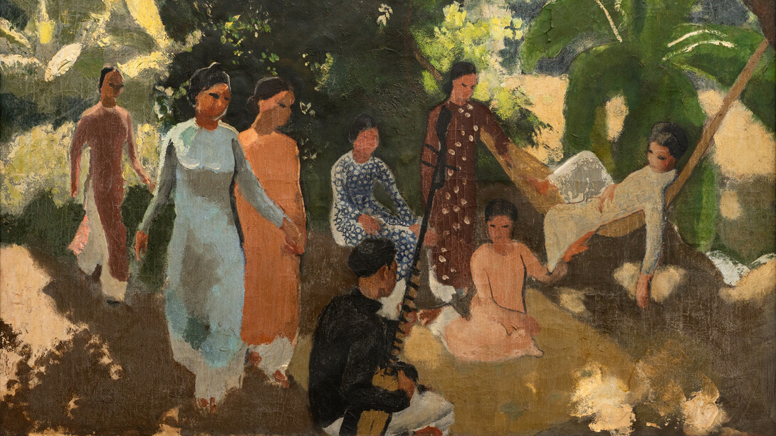 Joseph Inguimberty, The hammock, c. 1938. Courtesy of de Sarthe Gallery