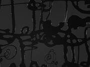 Danilo Bucchi, Volume, 2023, resina e smalto su tela, 50x70 cm