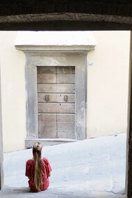 La rividi poco prima di ripartire