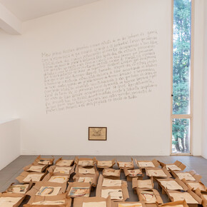 Installation view of 14th Mercosul Biennial: "Estalo", Curated by Raphael Fonseca, Porto Alegre, 2025. Courtesy of ChertLüdde, Berlin and Ali Eyal, Los Angeles. Photo by Thiele Elissa