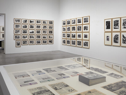 Vista de sala de la exposición Aún no. Joaquín Cortés/Román Lores