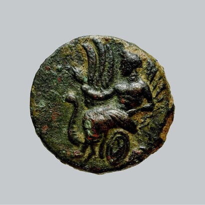 Moneta VII secolo a.C. - III secolo d.C., bronzo attico, Eleusi, Bibliothèque nationale de France