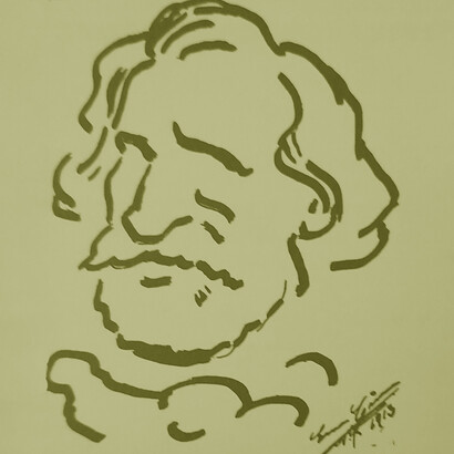 Enrico Caruso, caricatura di Giuseppe Verdi