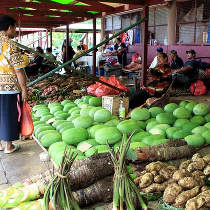 Maketi Talamahu, mercato cuore popolare di Nuku'alofa