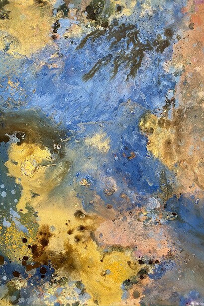 Lola de Miguel, Part of Galaxies Series, 30" x 24", 2022 