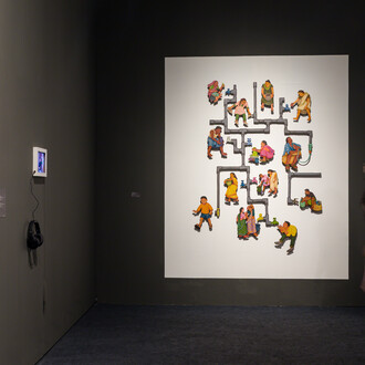 Soma Das, The new in the everyday, exhibition view. Courtesy of Emami Art