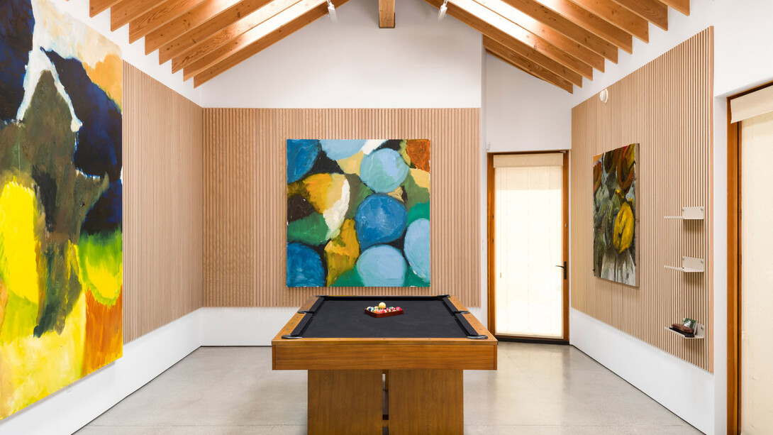 Ken Taylor Regnaga, Beneath the avocado tree, exhibition view. Courtesy of Simchowitz