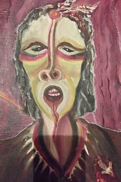 Nullo Mazzesi, La morte del guerriero