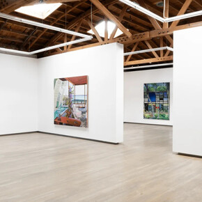 JJ Manford, Jacaranda june, exhibition view. Courtesy of Nazarian / Curcio Gallery