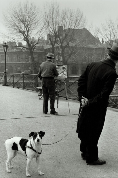 Robert Doisneau, Un chien du pont des Arts, 1953 © Atelier Robert Doisneau