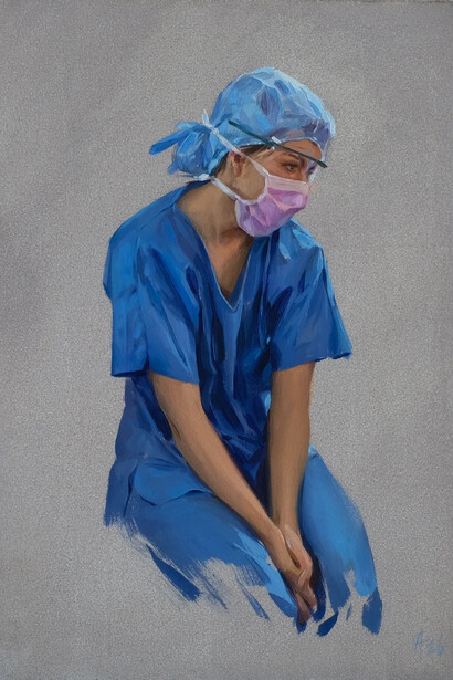 Alexandre Clair, Songes et contemplation 2 (detail), 2026. Courtesy of By Lara Sedbon Gallery