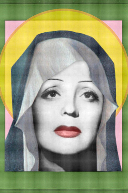 Marc Vincent Kalinka, Edith, Lambda print on alluminium and Perspex, 56x70 cm, [From the series MALICONICO], 2012, Courtesy Theca Gallery Lugano
