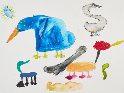 Imogen Jade, Various ducks for Pet palace (detail), 2026. Courtesy of Art Gallery of NSW