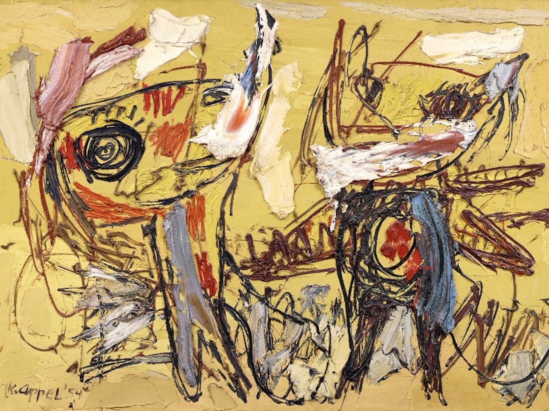 Karel Appel. Courtesy of Musée d'Art moderne de la Ville de Paris