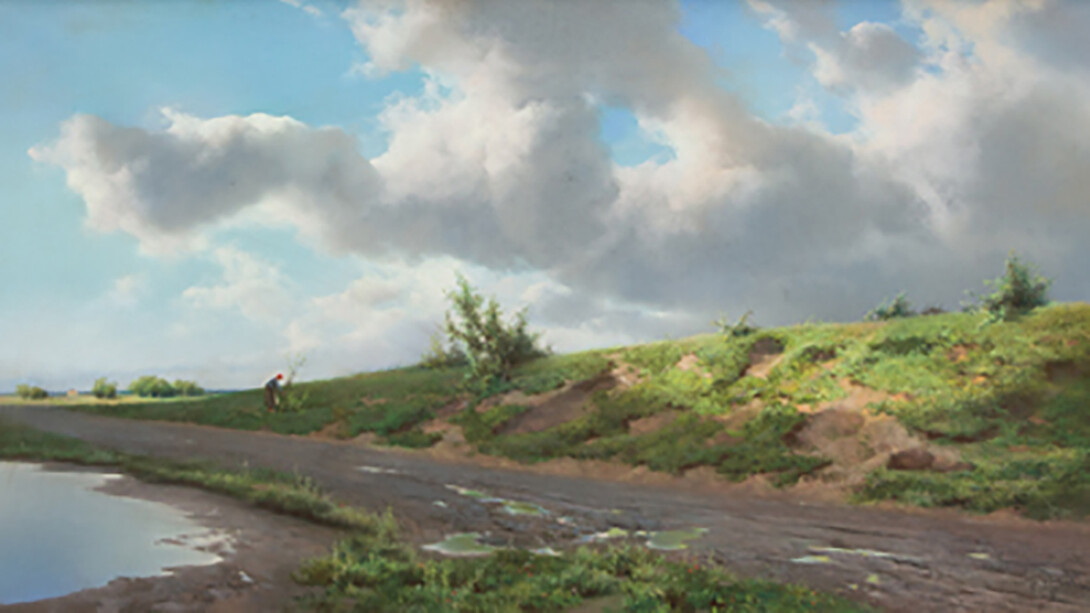 Coriolano Vighi, Dopo il temporale, 1895, collezione privata-min