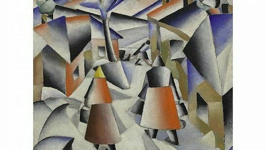 Kazimir Malevich (1878 - 1935), Morning in the Country after Snowstorm 1912, Solomon R. Guggenheim Museum, New York