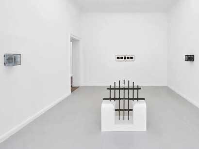 David L. Johnson, Nachtruhe, exhibition view. Courtesy of Galerie Thomas Schulte